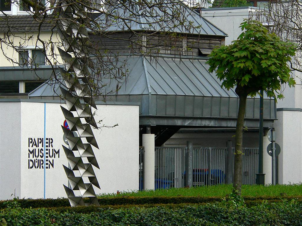 Das Papiermuseum bis zu seiner Umgestaltung im Jahre 2017.